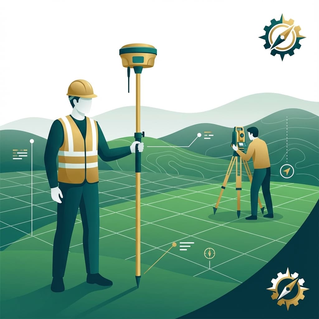 Land Survey Illustration